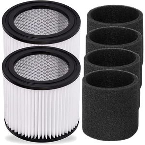 HEPA Vacuum Cleaner Replacement Filters (Pack of 2+4)